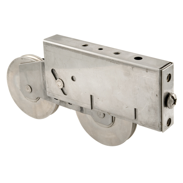 Prime-Line Sliding Door Tandem Roller Assembly with 3 in. Diameter, Stainless Single Pack D 2038